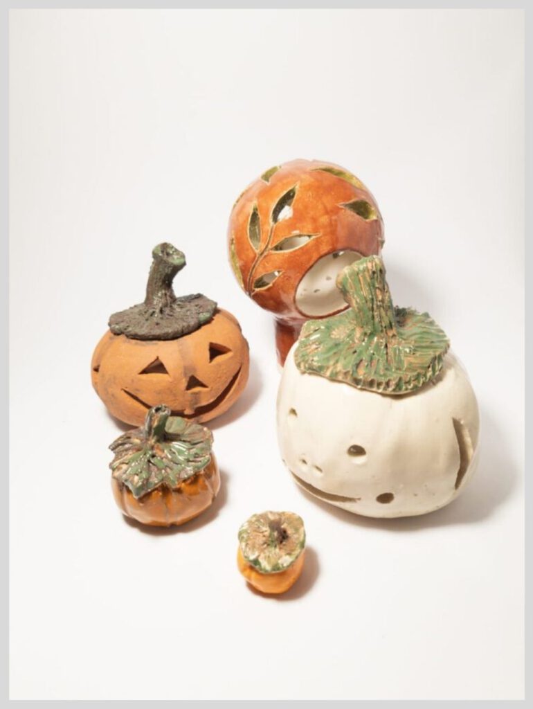 Herbstdeko Keramik - Handgemacht