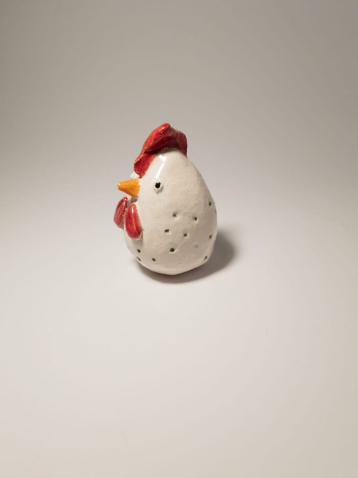 Keramik Huhn - Handgemacht - M