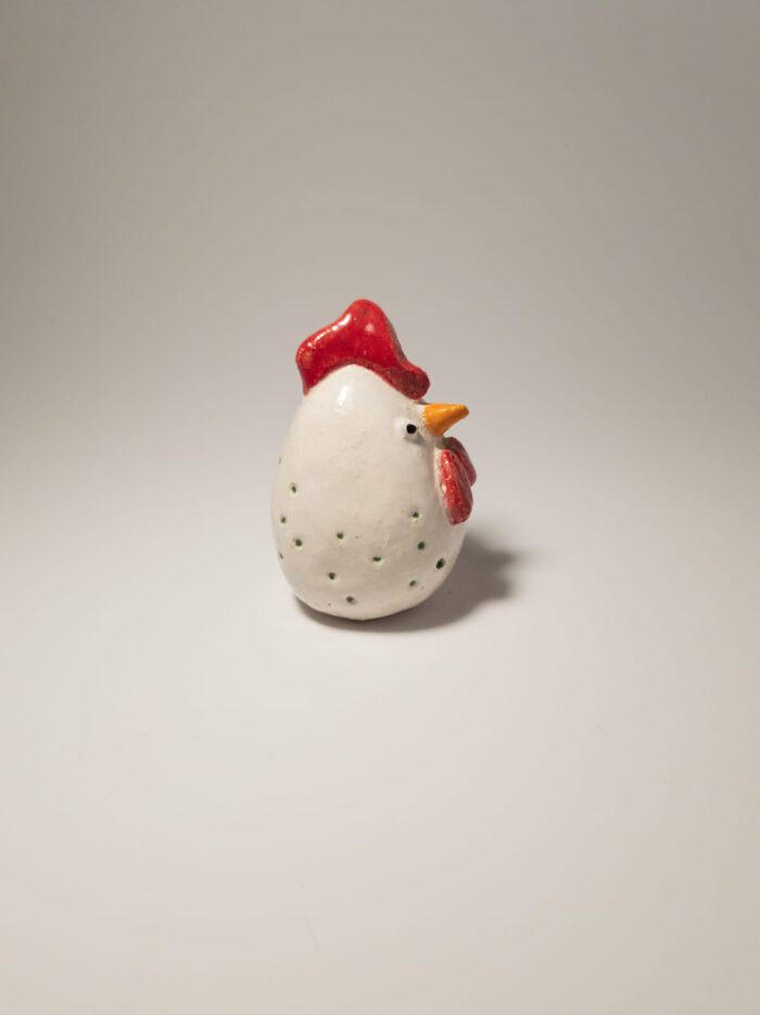 Keramik Huhn - Handgemacht - M