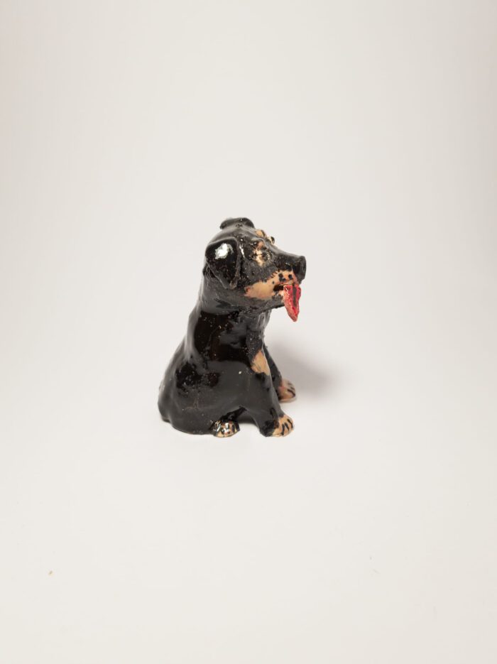 Keramik Tiere - Rottweiler - S -Handgemacht