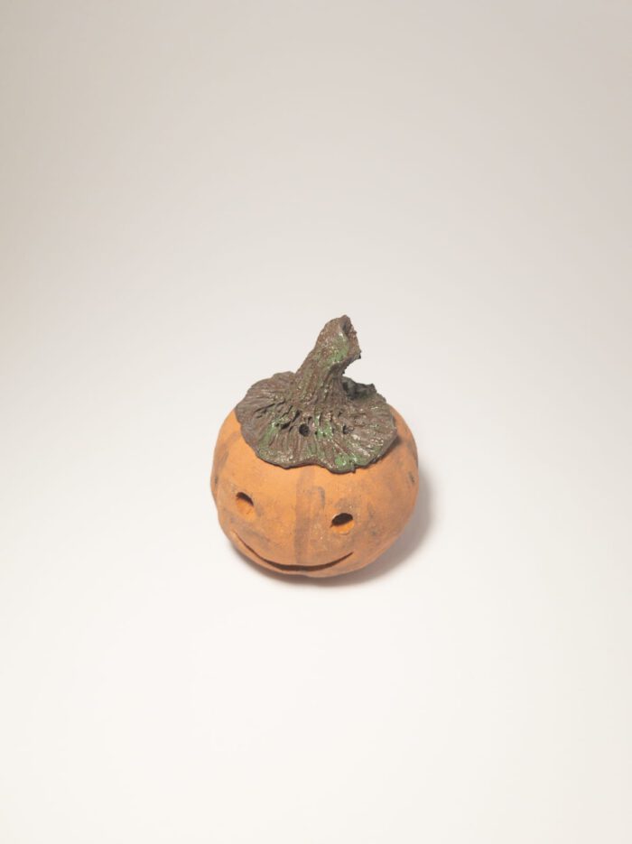 Keramik Kürbis - Handgemacht - Herbstdeko - Matt