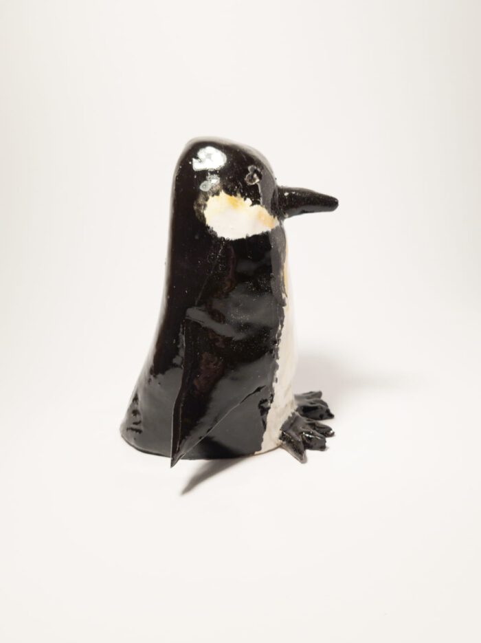 Keramik Tiere - Pinguin - L Handgemacht -Töpferei Onlineshop