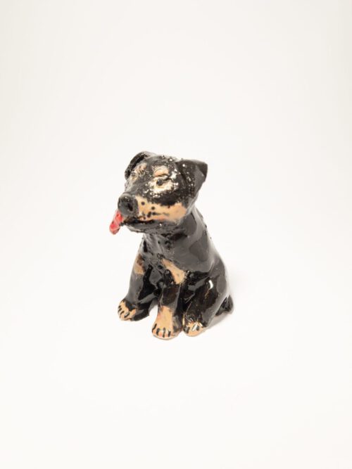 Keramik Tiere - Rottweiler - Handgemacht - S