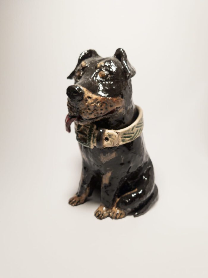 Keramik Tiere - Rottweiler - Handgemacht - Deko