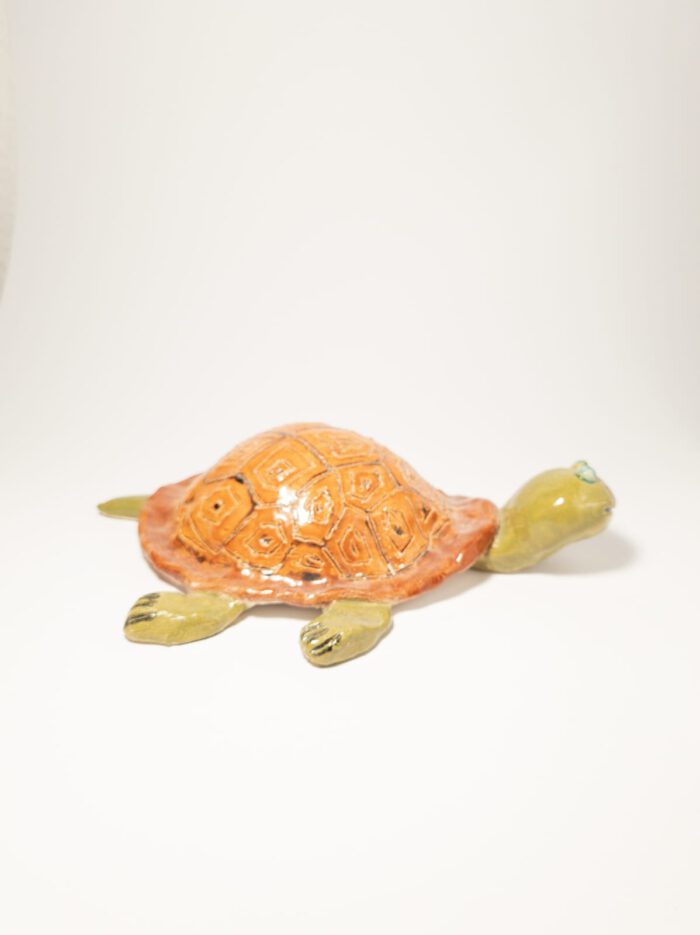 Keramik Tiere - Schildkröte - Handgemacht - Deko