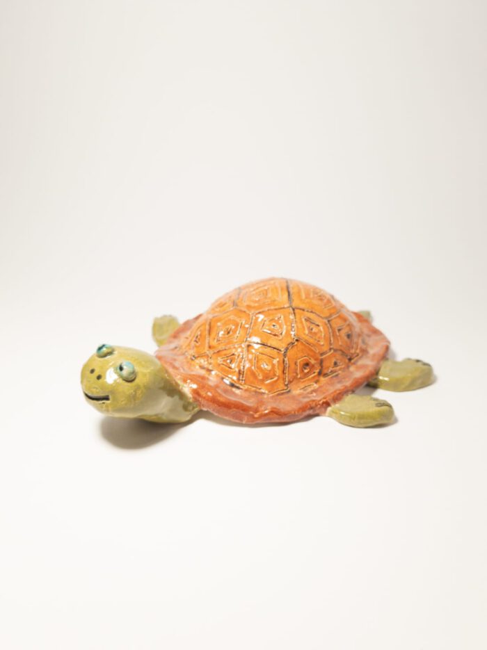 Keramik Tiere - Schildkröte - Handgemacht - Deko