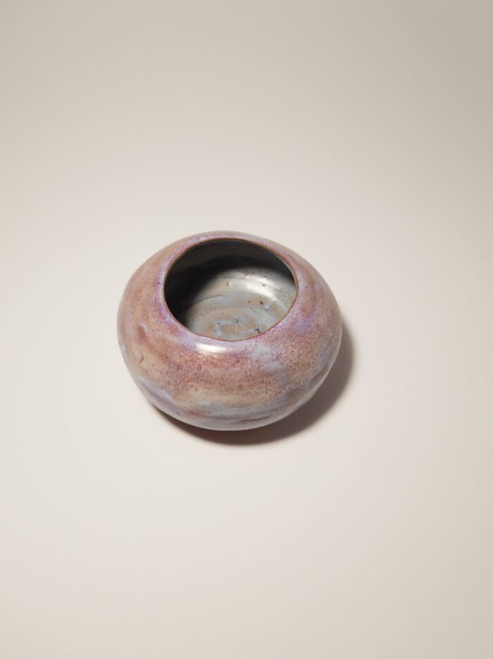Keramik Schüssel - Handgemacht - Lila