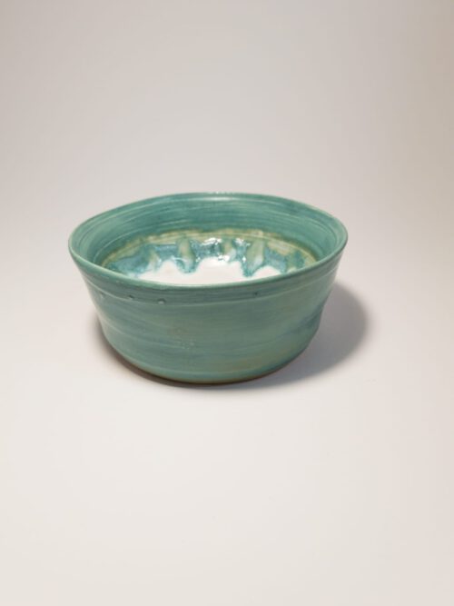 Keramik Schüssel - türkis - Handgemacht