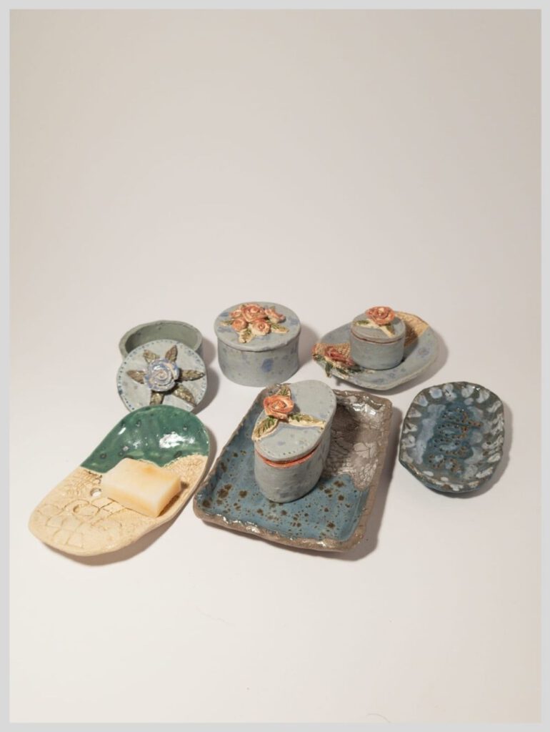 Keramik Seifenschalen - Handgemacht